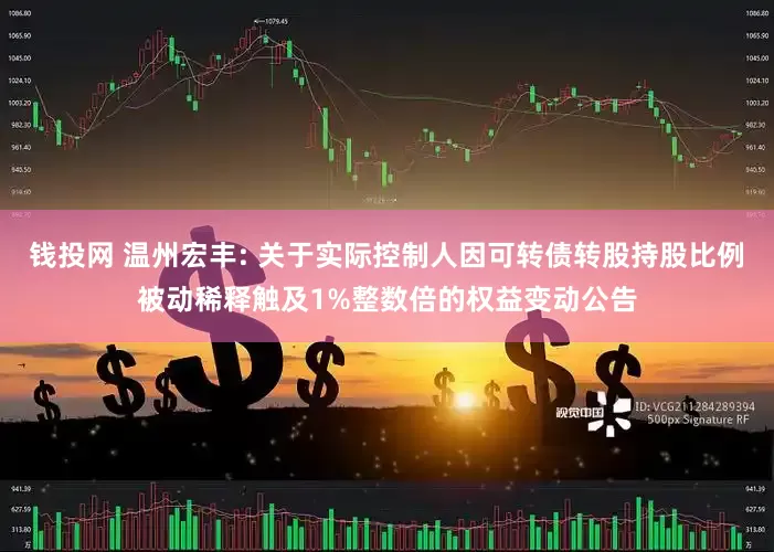 钱投网 温州宏丰: 关于实际控制人因可转债转股持股比例被动稀释触及1%整数倍的权益变动公告